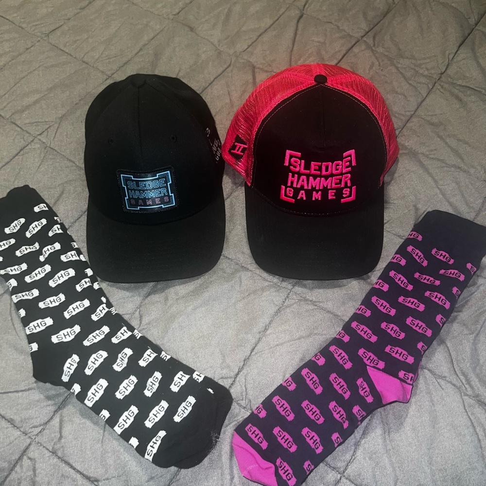 Call of Duty Sledgehammer Games Hats w/ Free Socks!🧢🧦